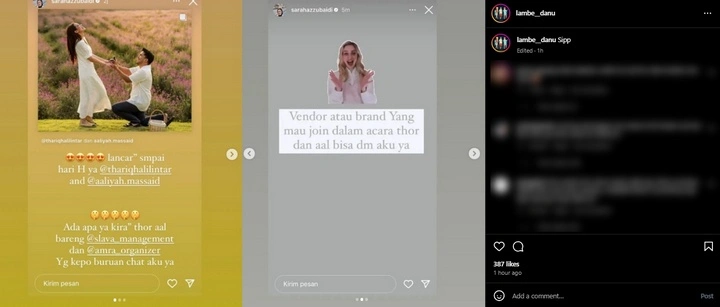 Aaliyah dan Thariq Diduga Open Endorse Nikahan