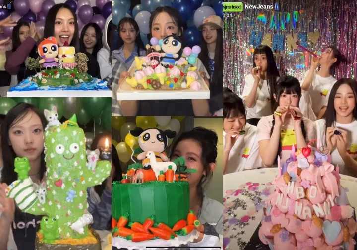 Kue Ultah Haerin Paling Beda Dibandingkan Member NewJeans Lain