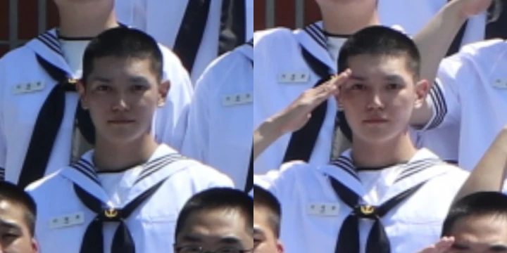 Taeyong NCT Bak Balik Masa Pra Debut saat Pakai Seragam Tentara Angkatan Laut
