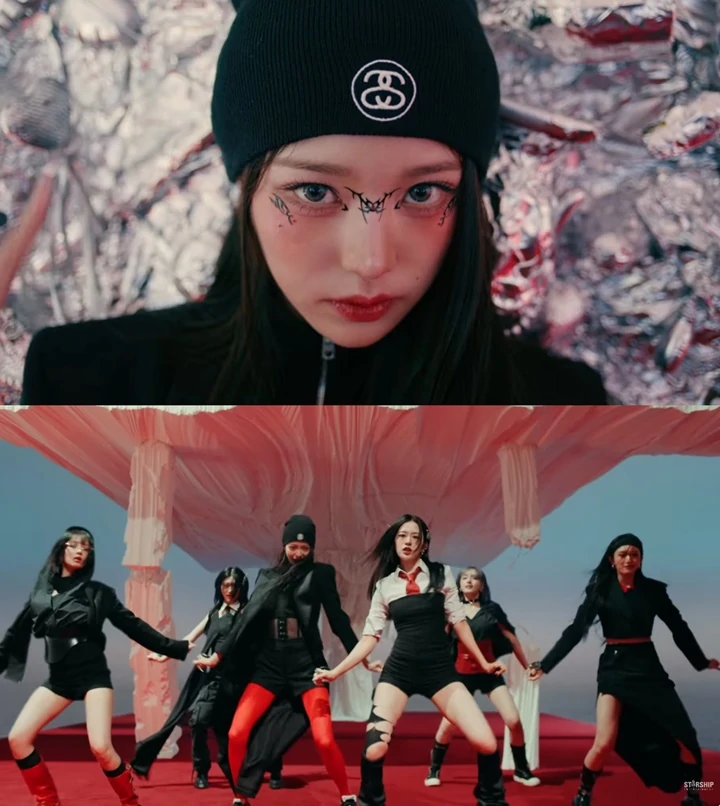 Style Jang Wonyoung IVE Pakai Stoking Merah di MV \'Accendio\' Dikritik Aneh
