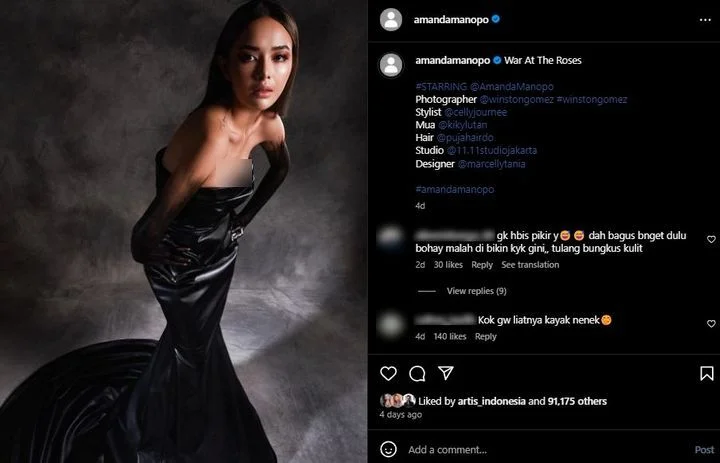 Amanda Manopo Makin Kurusan
