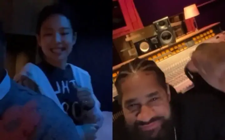 Jennie BLACKPINK Terciduk Rekaman di Studio Musik Bareng Produser Dem Jointz