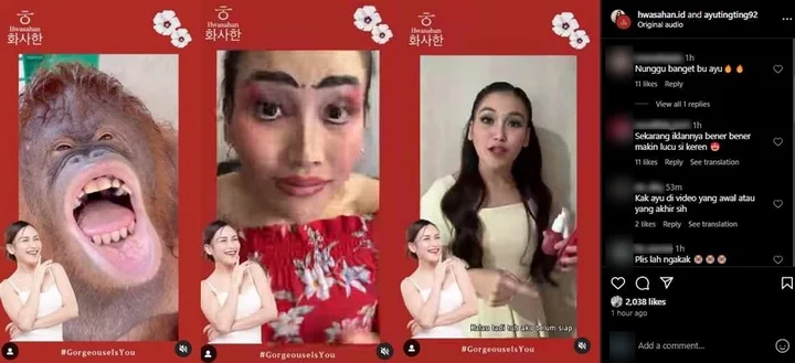 Ayu Ting Ting Nyeleneh dengan Gaya Makeup