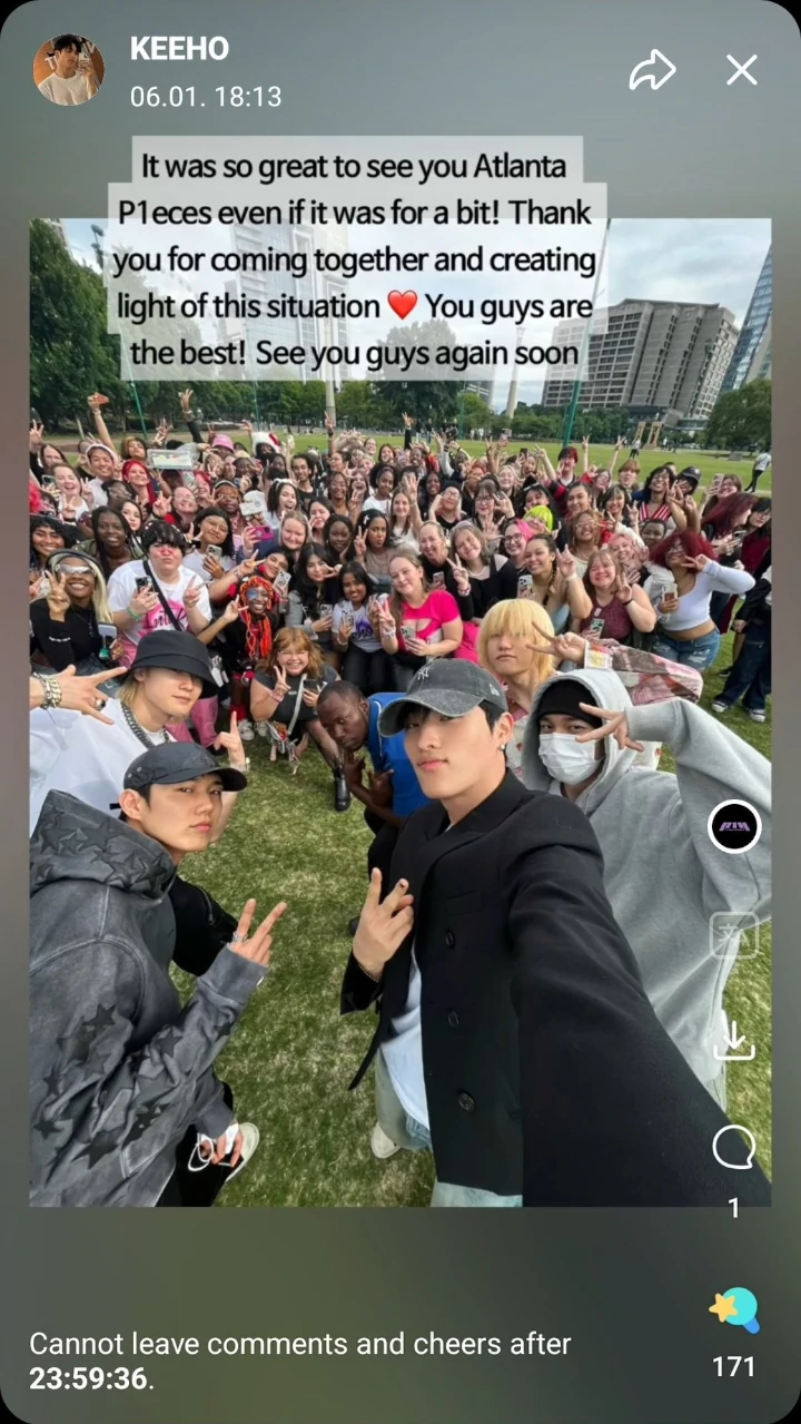 P1Harmony Kasih Kejutan Fans usai Terpaksa Batalkan Konser