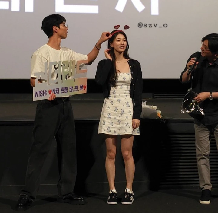 Perhatian Manis Park Bo Gum ke Suzy saat Promosi \'Wonderland\' Disambut Heboh