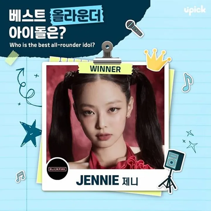 Jennie BLACKPINK Raih Perolehan Suara Tertinggi Sebagai Idol Serba Bisa