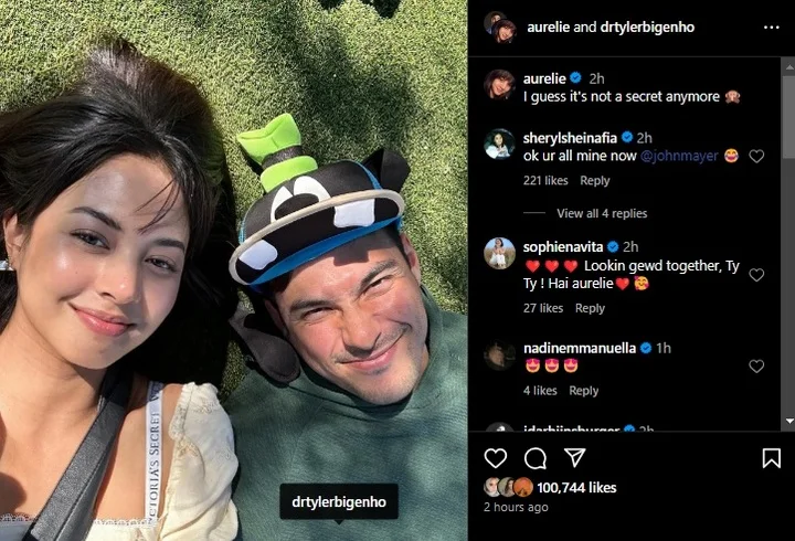 Aurelie Moeremans Akhirnya Go Public dengan Kekasih Dokter Tampan