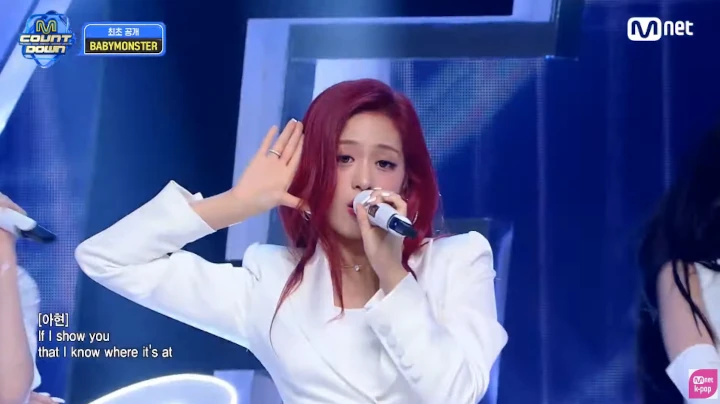 Vokal Ahyeon BABYMONSTER saat Perform \'LIKE THAT\' Tuai Beragam Reaksi