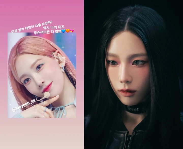 Taeyeon SNSD Taklukkan Beragam Gaya Riasan dari Salon Kecantikan Berbeda