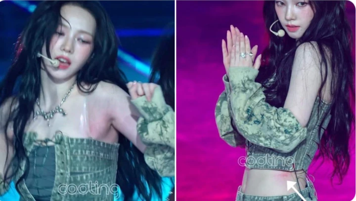 Karina aespa Terluka Diduga Gegara Outfit Panggung