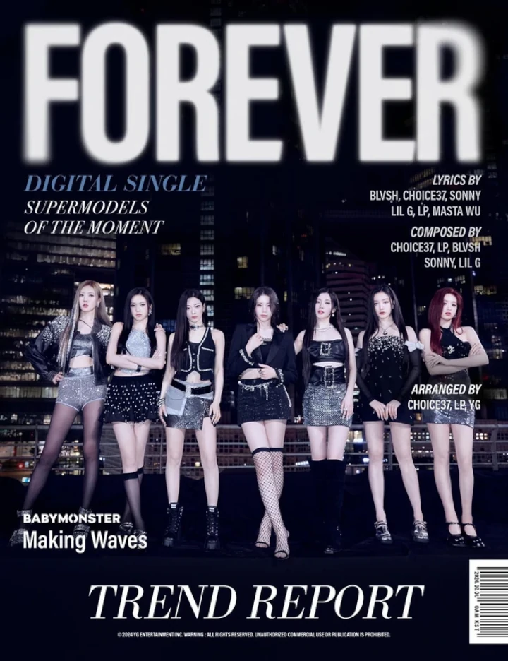 Visual BABYMONSTER Selamatkan Poster Teaser \'Forever\' yang Dianggap Kuno