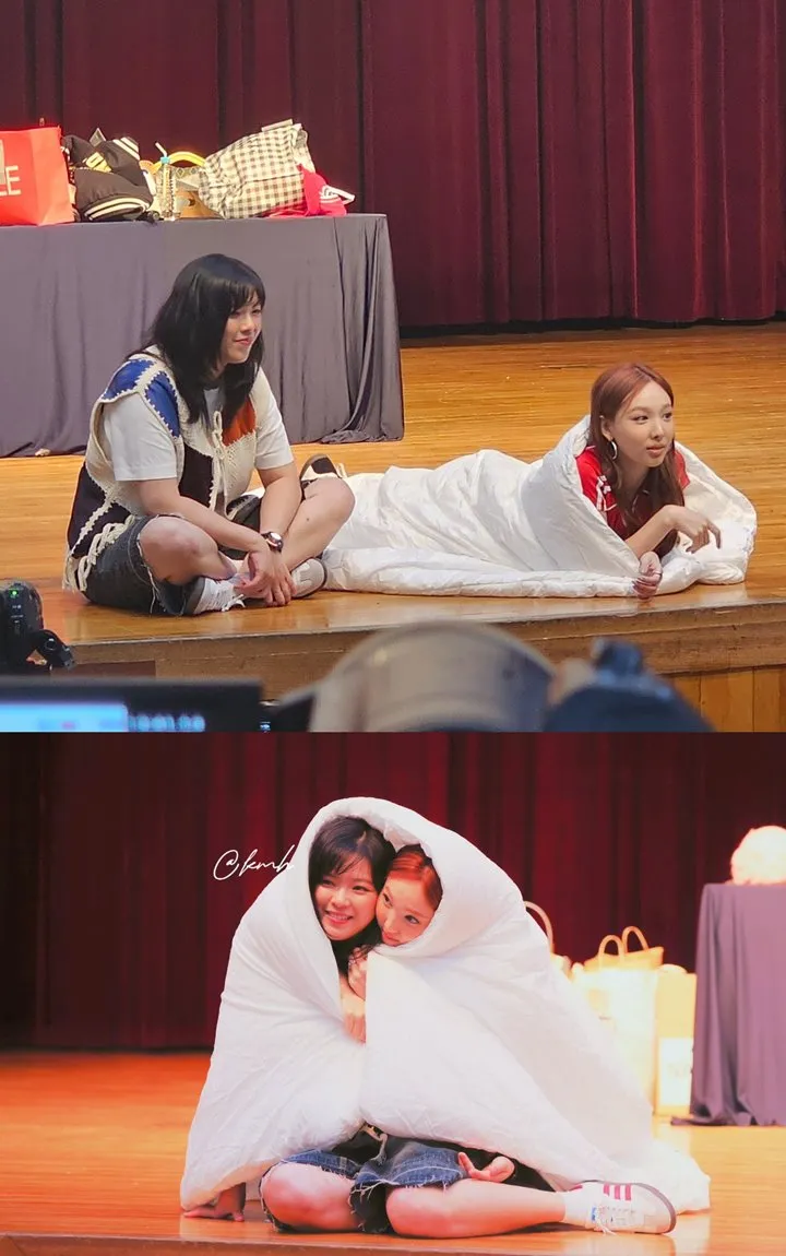 Jeongyeon dan Nayeon TWICE Pamerkan Persahabatan Uwu di Fansign Solo ‘NA’