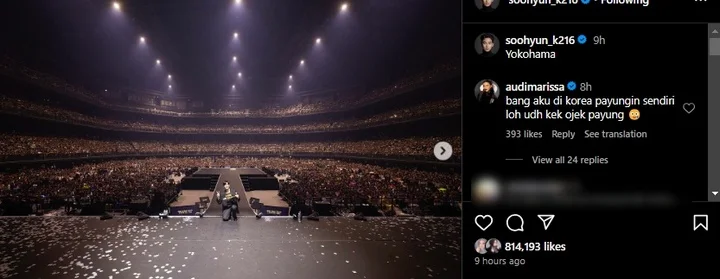 Kim Soo Hyun Pajang Potret Bareng Fans di Yokohama