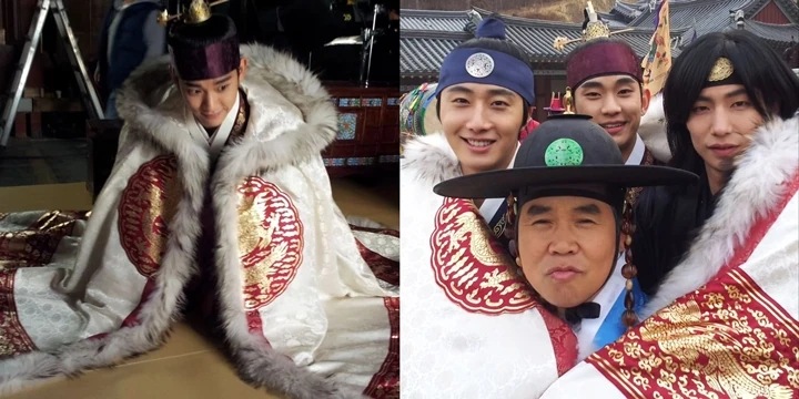 Sisi Imut Kim Soo Hyun di Lokasi \'The Moon That Embraces the Sun\' Disebar Jung Eun Pyo