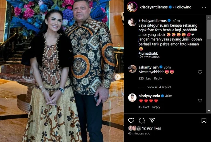 Kris Dayanti Kena Tegur Raul Lemos