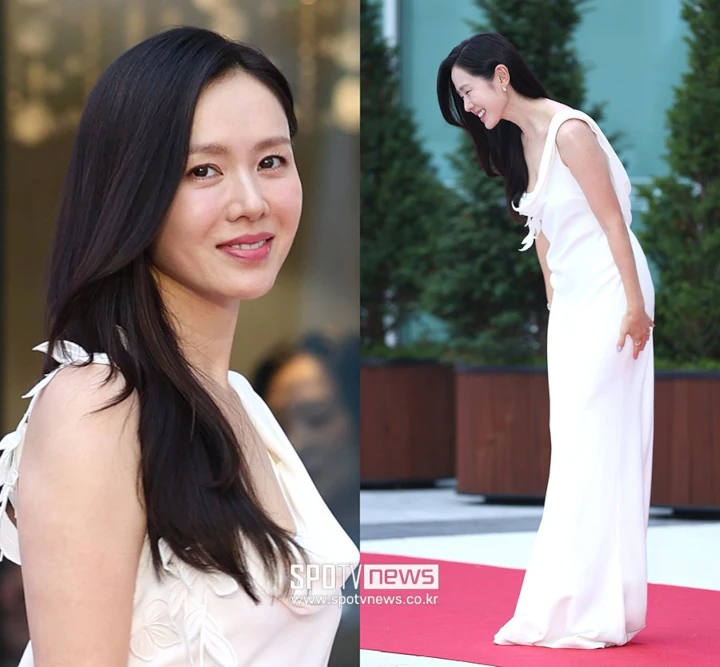 Adab Son Ye Jin di Red Carpet Bucheon Film Festival 2024 Disorot Jurnalis