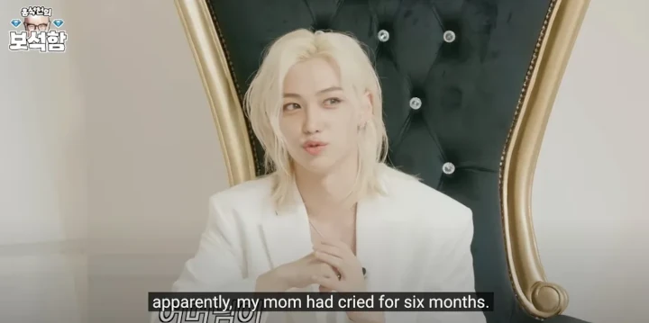 Nama Korea Felix Stray Kids Ditangisi Sang Ibu selama 6 Bulan