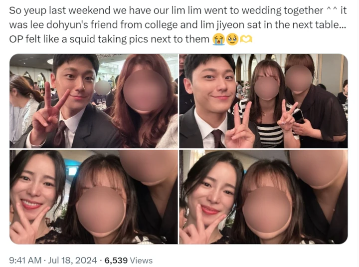 Lee Do Hyun & Lim Ji Yeon Keciduk Kondangan Bareng