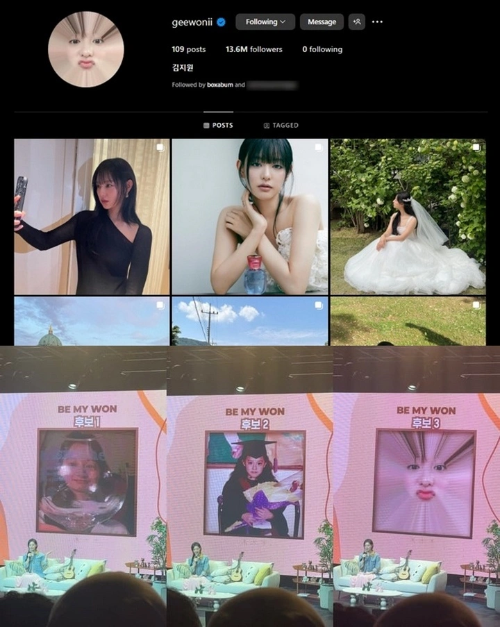 Kim Ji Won Ganti Foto Profil Instagram
