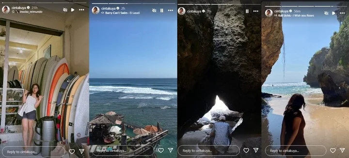 Cinta Kuya Asyik Liburan usai Diledek Punya Aura Magrib