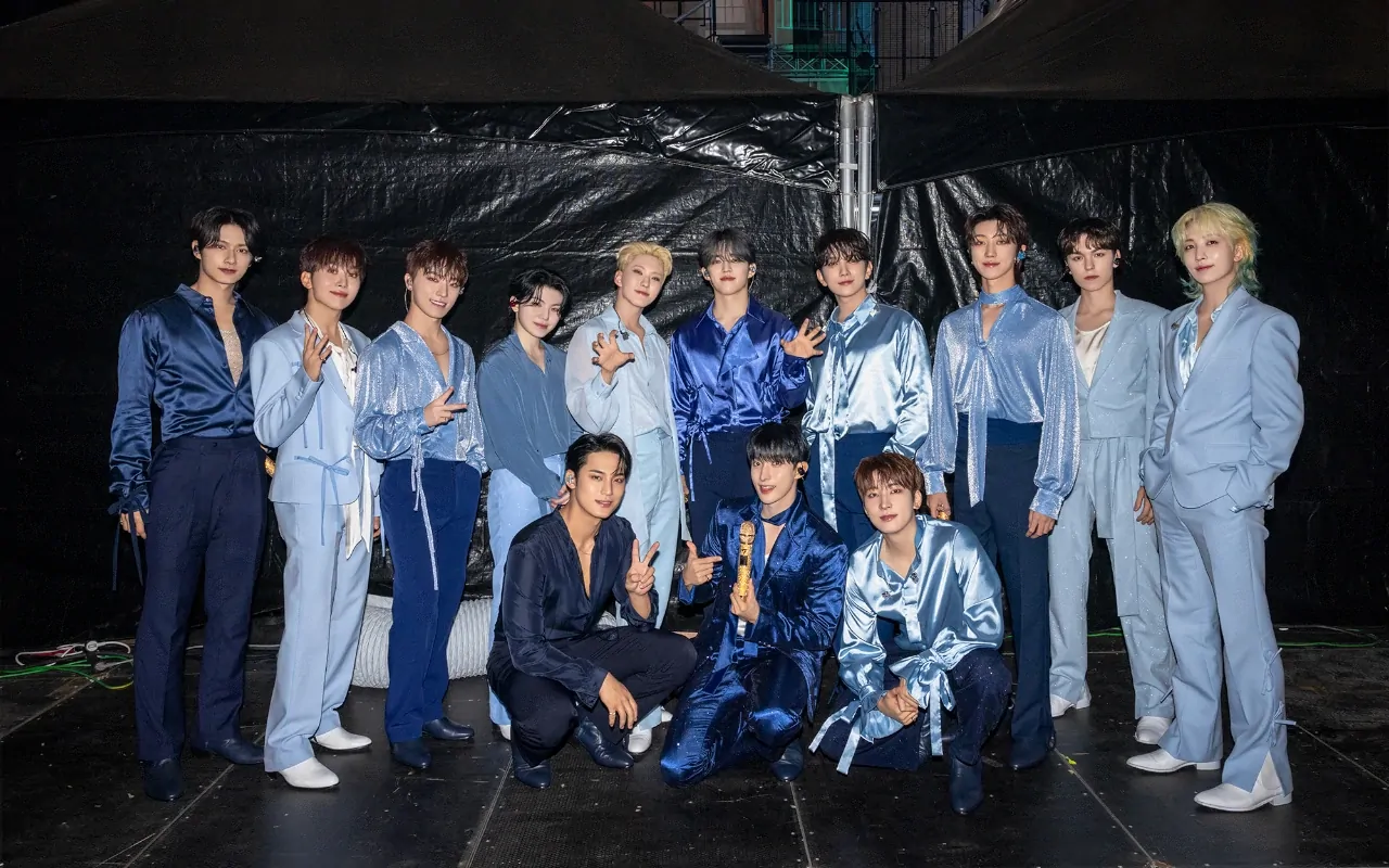 Reaksi Member SEVENTEEN Lihat Mingyu Twerking 'Sticky' KISS OF LIFE Curi Perhatian