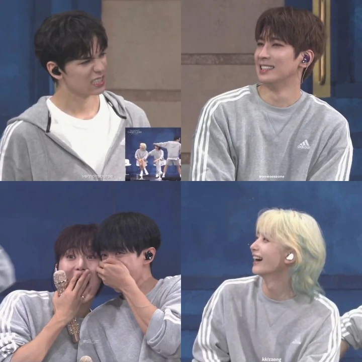 Reaksi Member SEVENTEEN Lihat Mingyu Twerking \'Sticky\' KISS OF LIFE Curi Perhatian