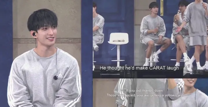 DK SEVENTEEN Tuai Simpati usai Diejek Fans Sendiri kala Cover Lagu Taemin \'Guilty\'