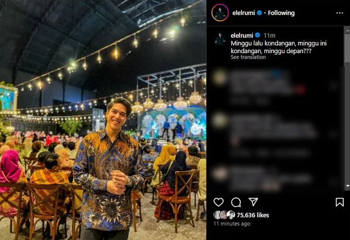 El Rumi Diduga Ngode Siap lamar Syifa Hadju