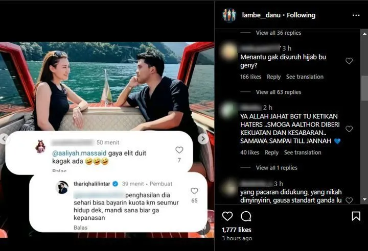 Aaliyah Massaid Disindir Gaya Elit Ekonomi Sulit