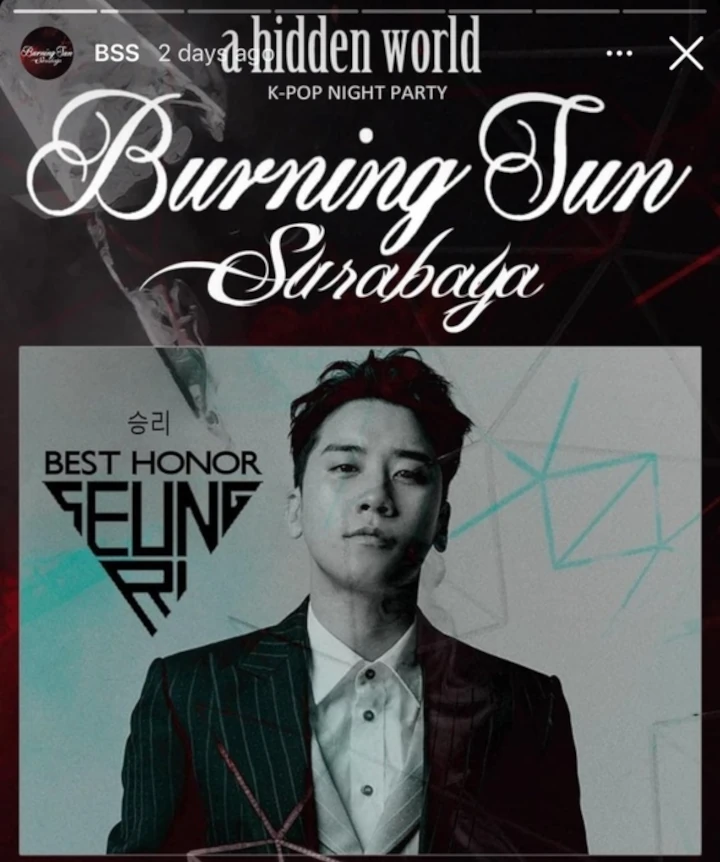 Dugaan Seungri Bakal Ikut Party di Surabaya Tuai Respons Panas