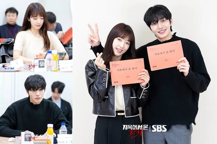 Park Shin Hye & Kim Jae Young Jalani Sesi Baca Naskah Intens untuk \'The Judge From Hell\'
