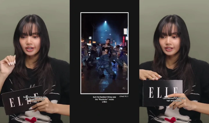 Lisa BLACKPINK Belajar Koreo \'ROCKSTAR\' 1 Jam sebelum Dirias untuk Syuting MV