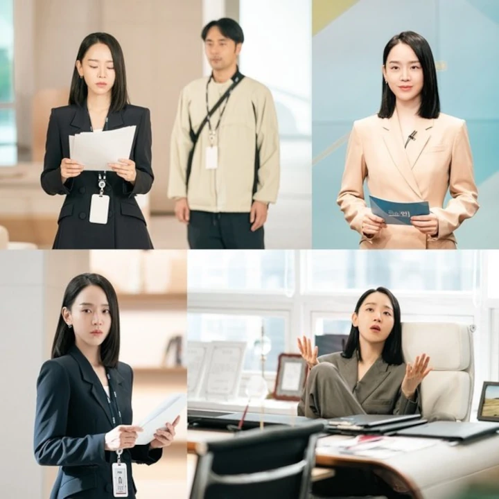 Gaya Anggun Shin Hye Sun Jadi Reporter di \'To My Haeri\' Curi Fokus