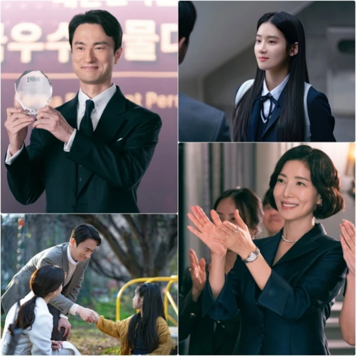 Akting Park Ju Hyun dkk saat Rating \'Perfect Family\' Ngenes Disorot Jurnalis
