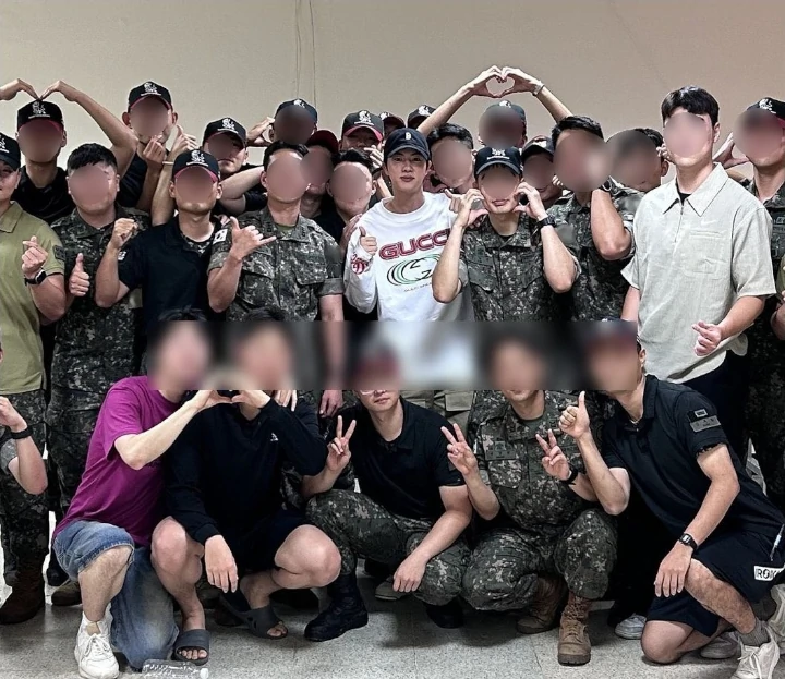 Jin BTS Buktikan Julukan \'Dewa\' di Militer Bukan Isapan Jempol Belaka