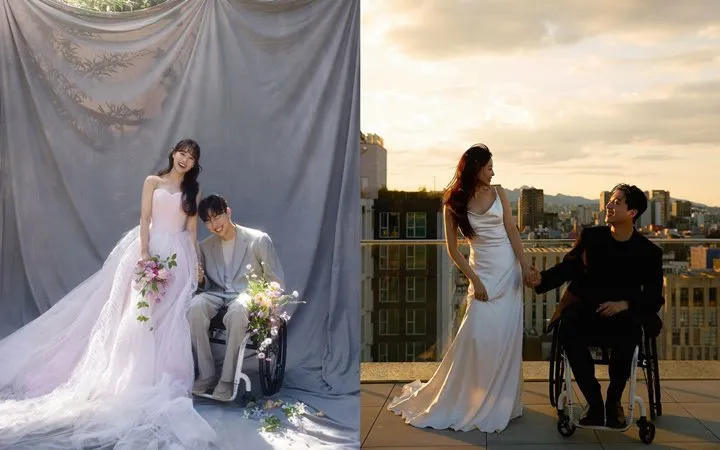 Song Ji Eun dan Park We Rilis Foto Prewedding Cantik Jelang Hari H Nikah