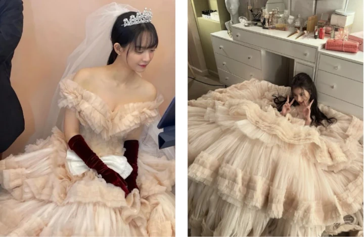 Gaun Pengantin Shin Min A di \'No Gain No Love\' yang Dikritik Mirip Punya Sana TWICE