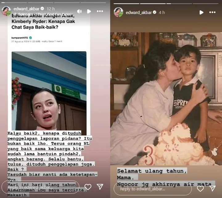 Kimberly Ryder Dibalas Edward