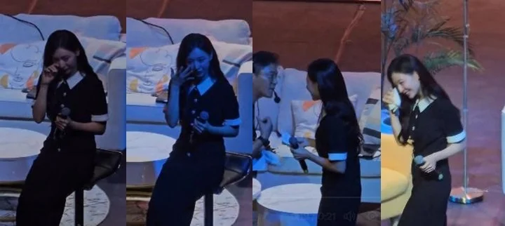 Kim Ji Won Menangis Terharu di Acara Fanmeeting Jakarta