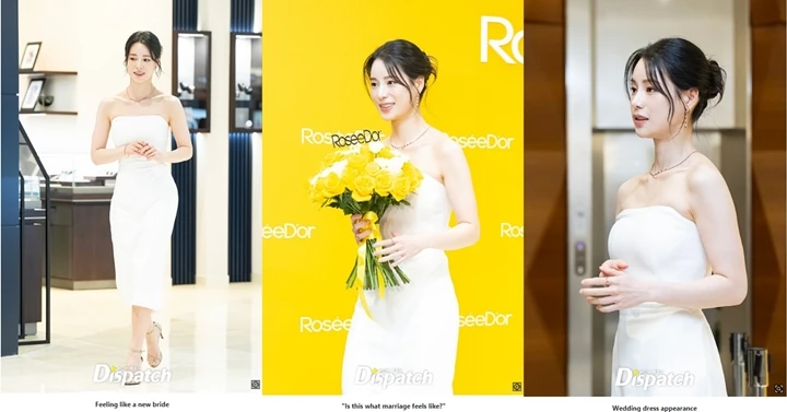 Gaya Lim Ji Yeon Bak Kenakan Gaun Pengantin Disorot Dispatch