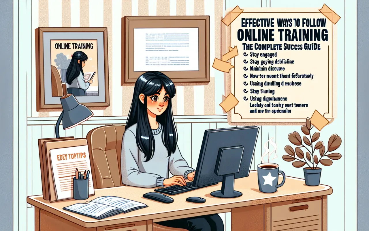 Ilustrasi belajar online efektif: panduan lengkap untuk sukses dengan visualisasi konsep digital