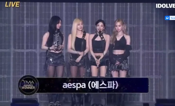Encore aespa usai Raih Daesang di The Fact Music Awards 2024 Viral