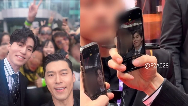 Kemampuan Selfie Hyun Bin & Lee Dong Wook di TIFF 2024 Bikin Ngakak