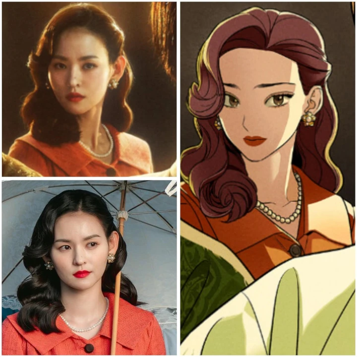 Visual Kim Yoon Hye di Drama Kim Tae Ri Plek Ketiplek Webtoon \'Jeongnyeon\'
