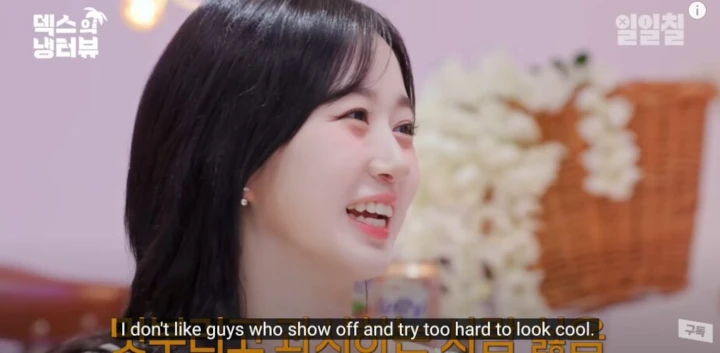 Haewon NMIXX Bongkar Tipe Cowok Idaman