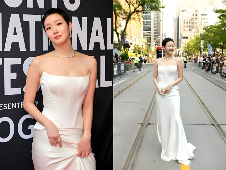 Rambut Bondol Kim Go Eun di TIFF 2024 Buat Syok