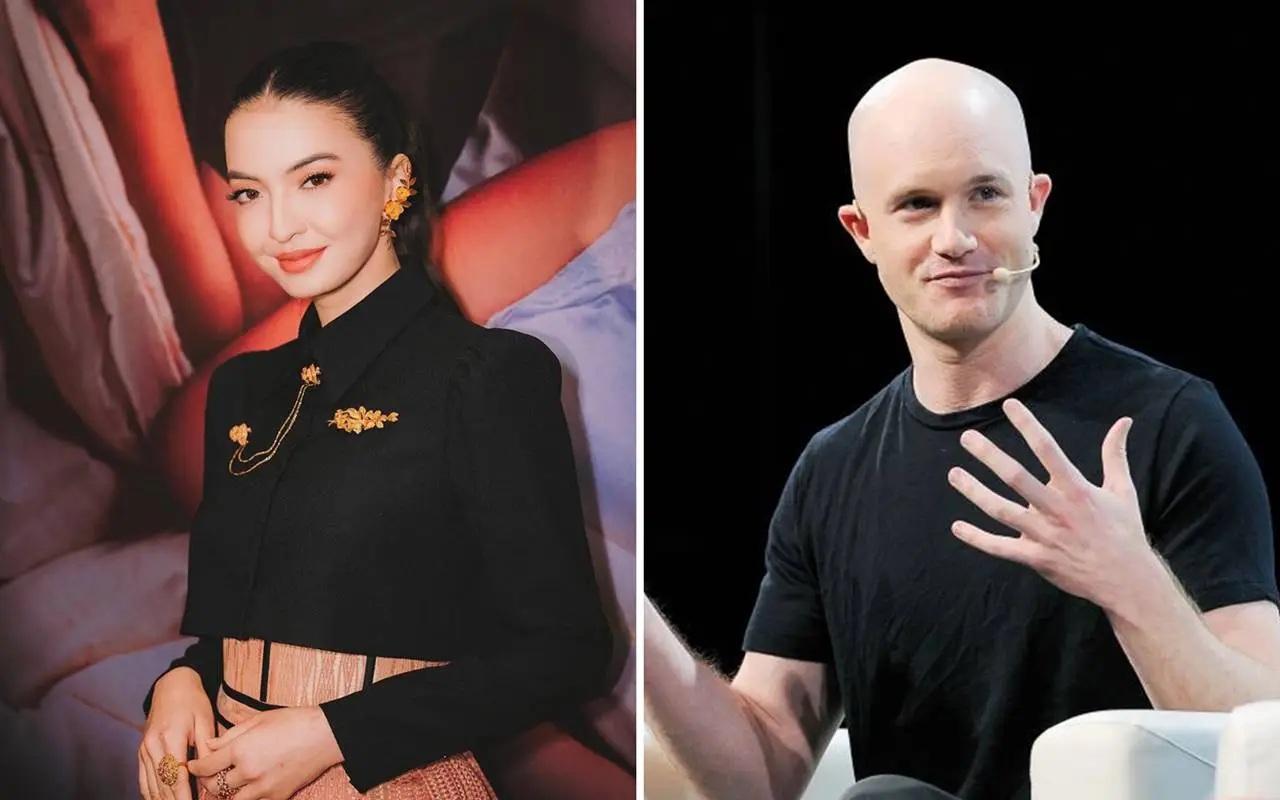 Raline Shah Trending saat Isu Nikah & Cerai Diam-Diam Dibantah CEO Coinbase Brian  Armstrong