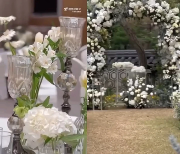Dekorasi Venue Pernikahan HyunA & Yong Jun Hyung Bocor