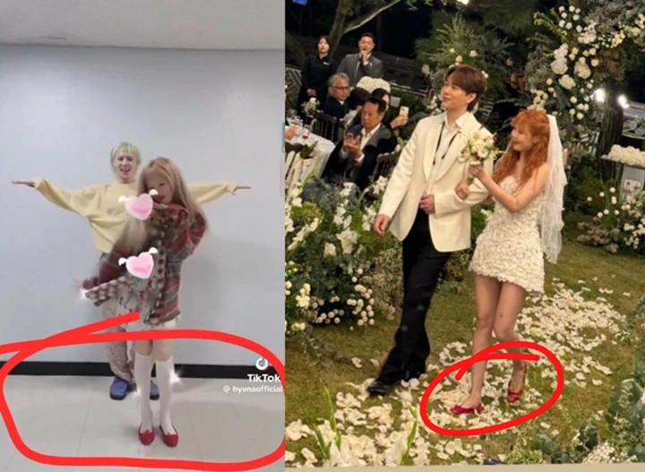Sepatu Merah HyunA di Pesta Pernikahan Dikaitkan DAWN Sang Mantan