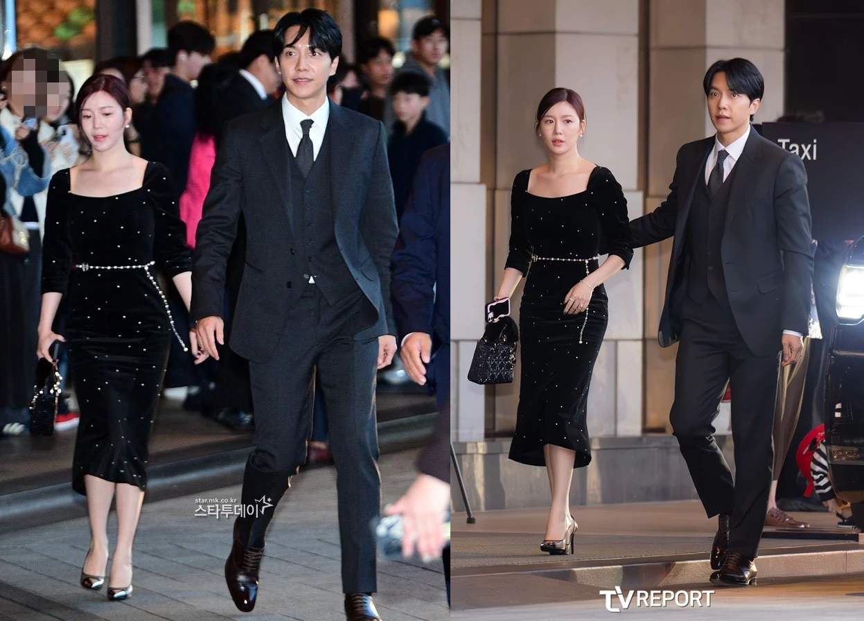 Visual Lee Da In Istri Lee Seung Gi di Pernikahan Jo Se Ho Tuai Perhatian
